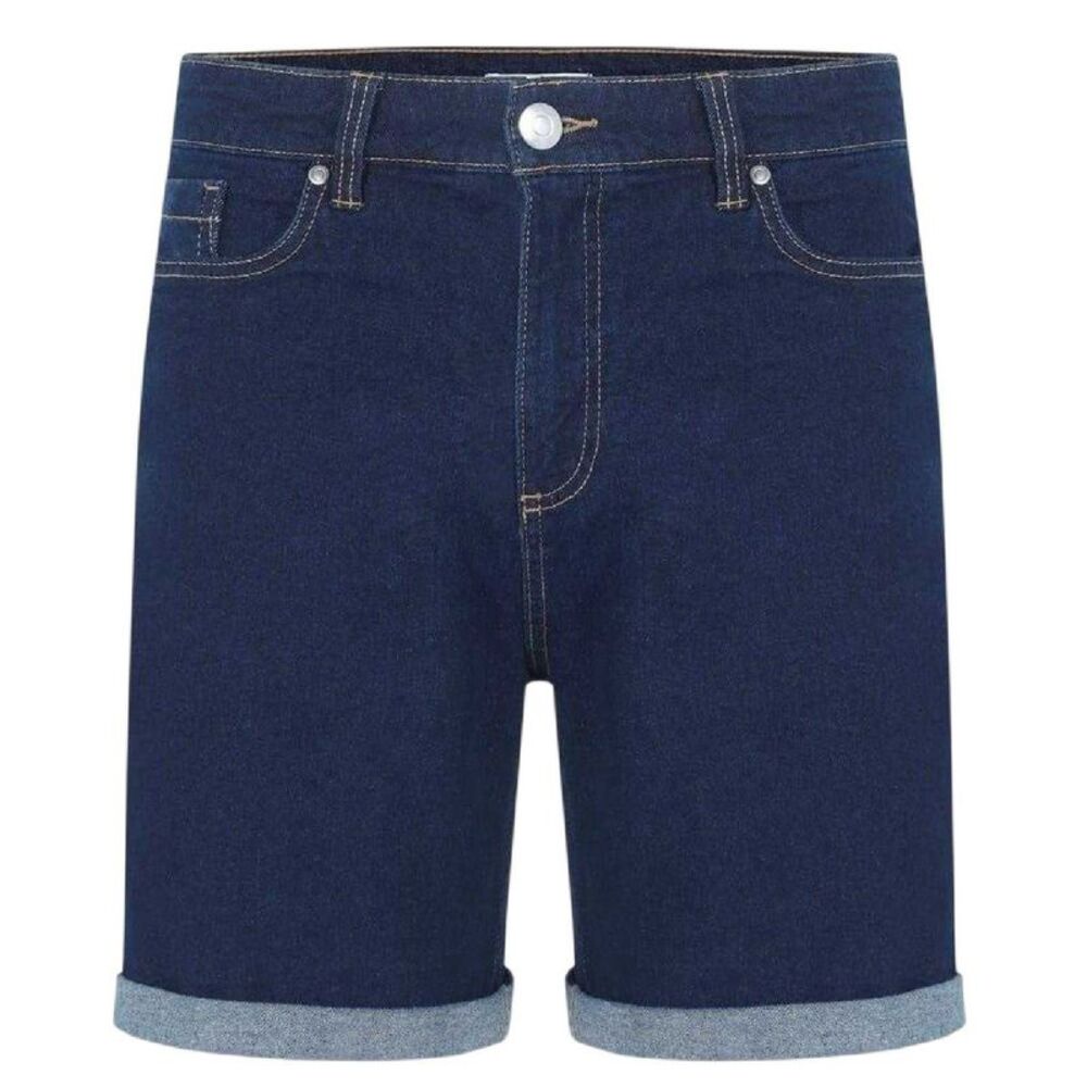 Be You Womens/Ladies Denim Jean Shorts / Dark Wash